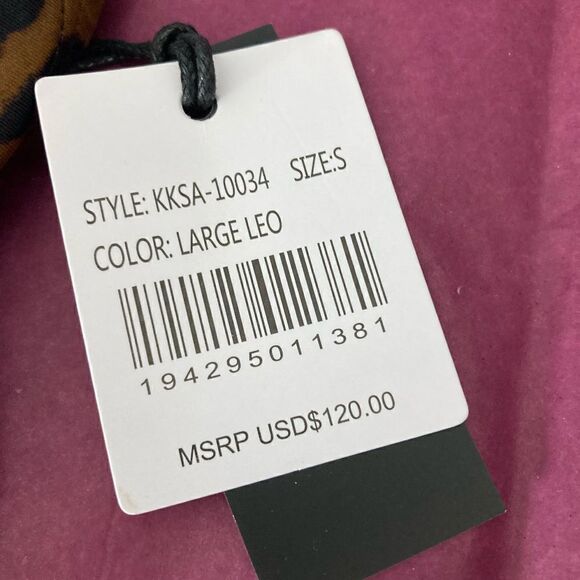 NWT NORDSTROM KENDALL + KYLIE Printed Leopard One-Piece Swimsuit - Picture 4 of 8